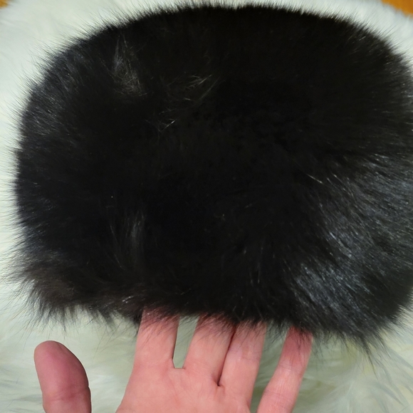 VINTAGE 60'S BONWIT TELLER MOD FOX FUR HAT - Picture 5 of 9